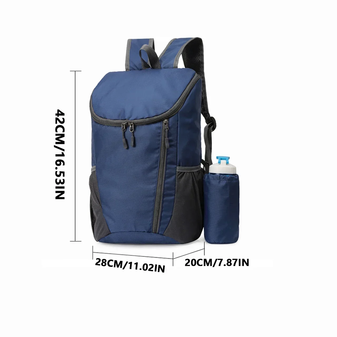 Foldable travel luggage bag, airline carry on backpack, weekend leisure gym luggage bag, men's and women's luggage bags