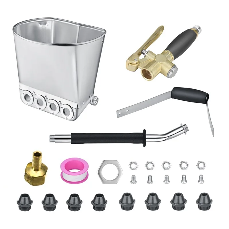 【A38M】خاخ الجدار هاون جدار الجص مجرفة هوبر مغرفة الاسمنت هاون البخاخ الجص طلاء السقف أداة بخاخ الخرسانة #1