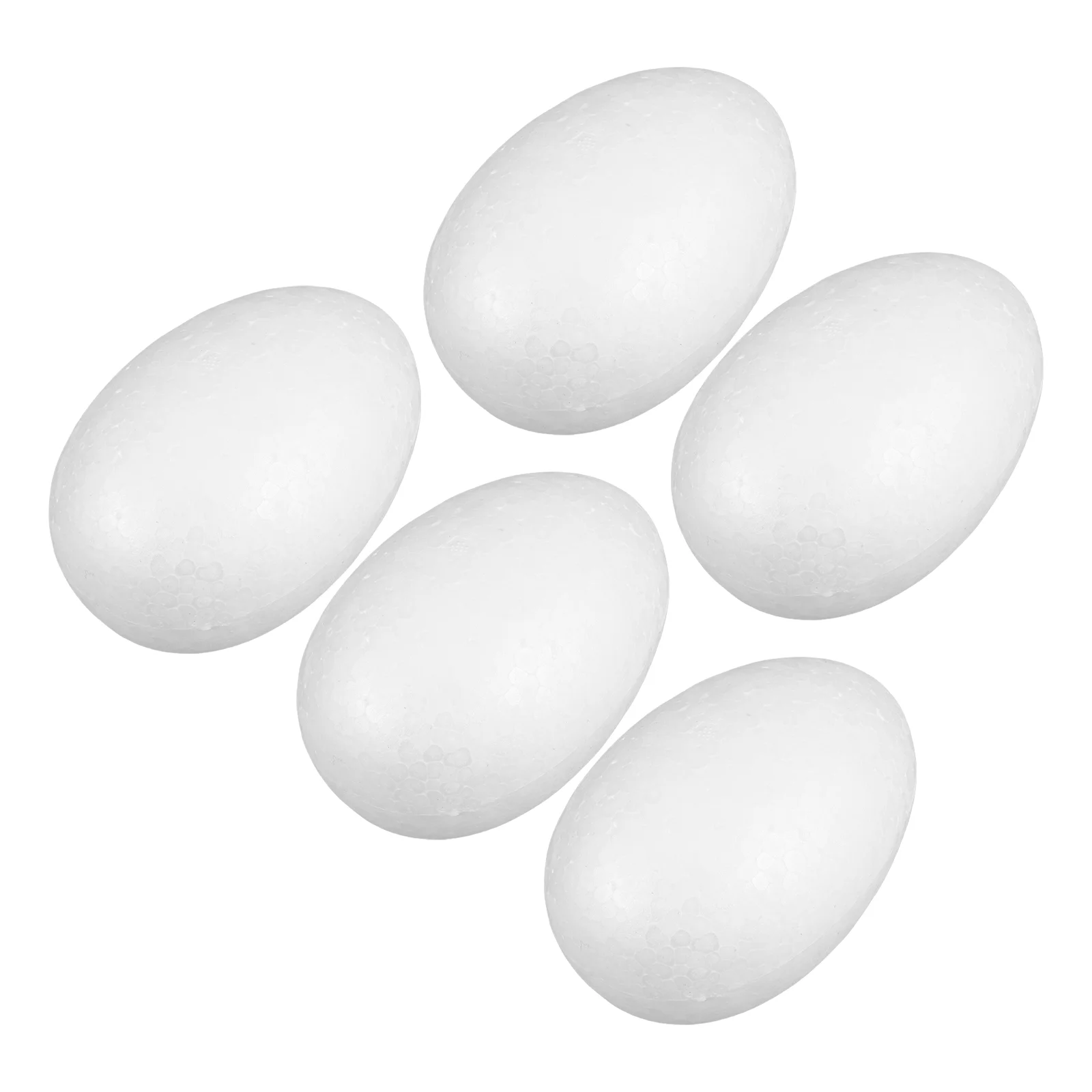 

5pcs Eggs Crafts Artificial Foam Easter Egg Fake Foam Eggs Decorative Easter Eggs Decorative Eggs Unfinished Foam Egg Ornament