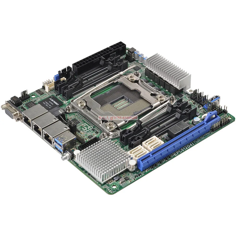 Server Motherboard For ASRock Rack For EPC612D4i LGA 2011 Support R3 E5-1600 2600 V3 V4 Good Quality