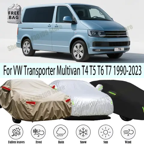 For VW Transporter Multivan T4 5  Car Cover Waterproof Summer Sun Shade Anti-UV Winter Rain Snow Prevent Cover