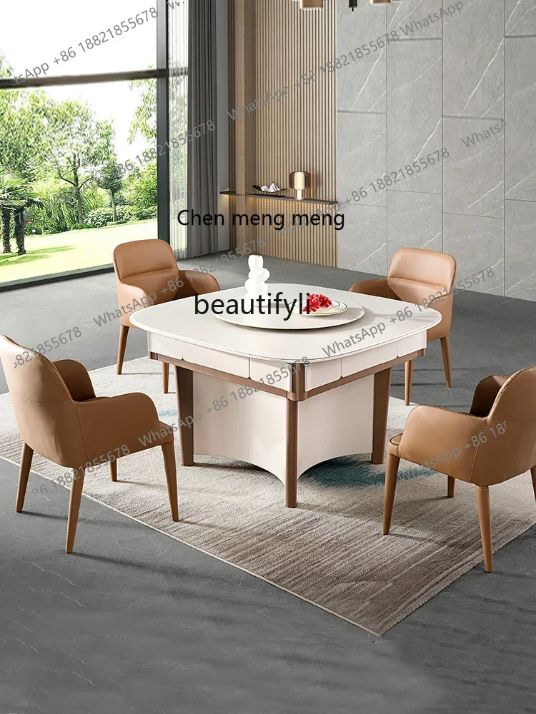 

X Solid mahjong table and dining table dual-purpose fully automatic silent electric multi-function mahjong machine