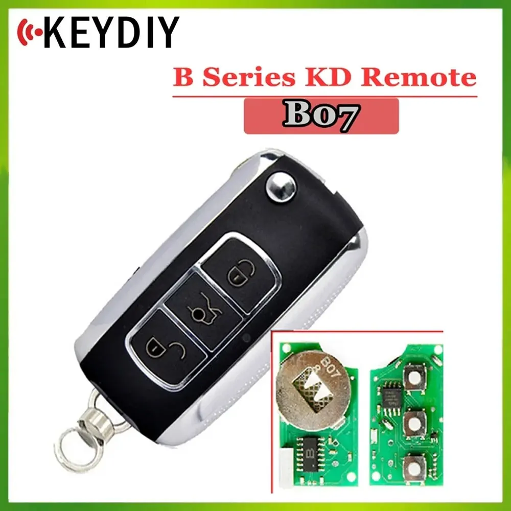 

XNRKEY 3 Button Smart Key KEYDIY Series B07 3 Button Universal KD Remote Key For URG200/KD900/KD200 Machine