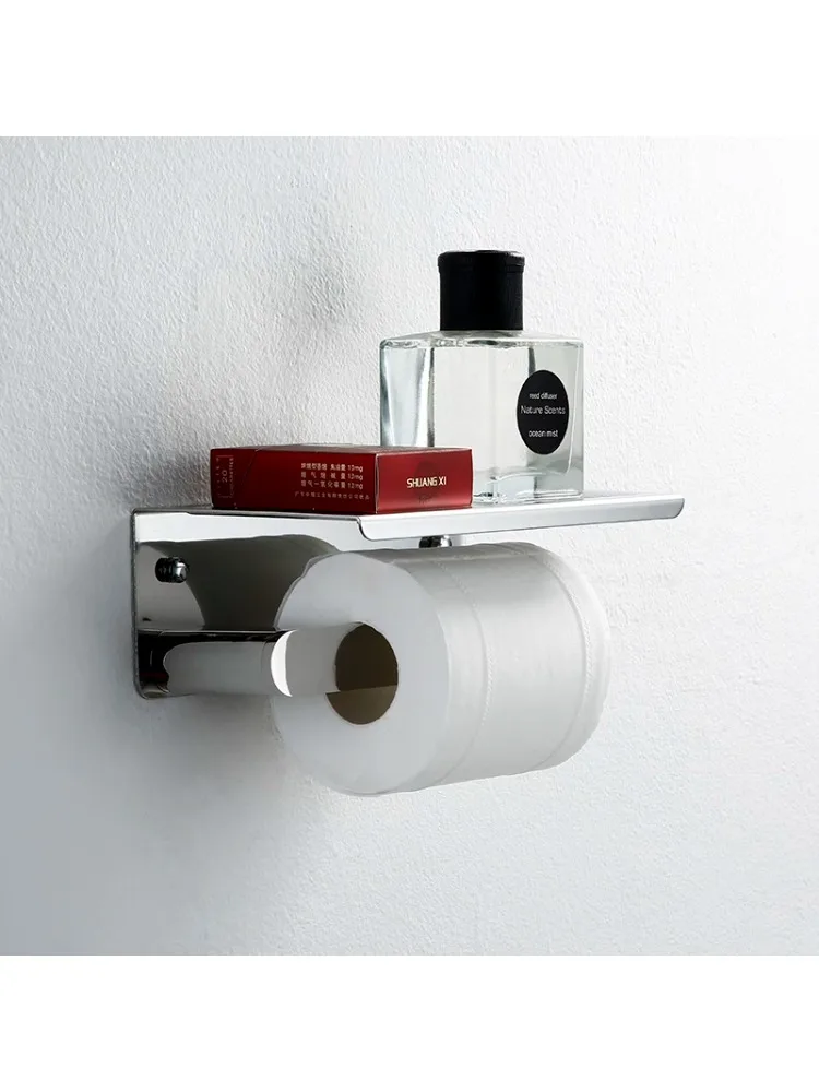 *Gewebehalter aus Edelstahl für Toiletten, Handy-Rack, Toilettenpapierhalter
