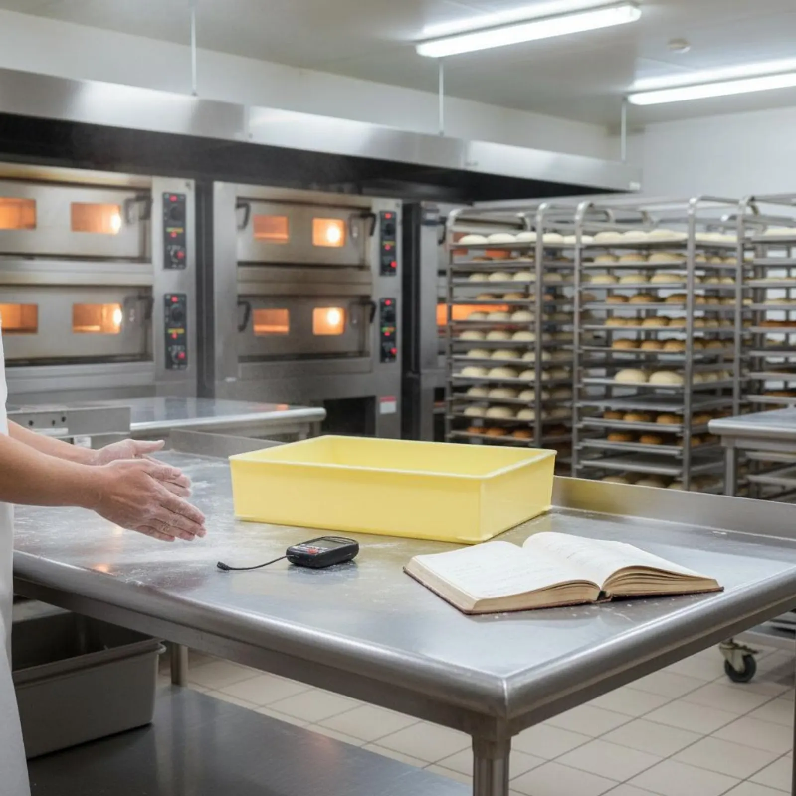 

Pizza Pastry Proofing Box Sturdy Pastry Fermentation Box Space-Saving Design Deformation Resistant for Culinary Professionals