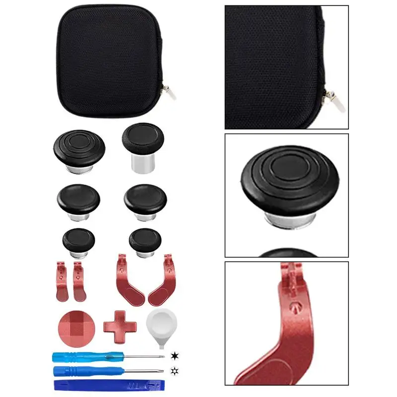 Analog Stick ForXbox One Elite Gamepad Swap Thumb Grips For Controller D-Pad & Bumper Set For Switch Pro Trigger Buttons
