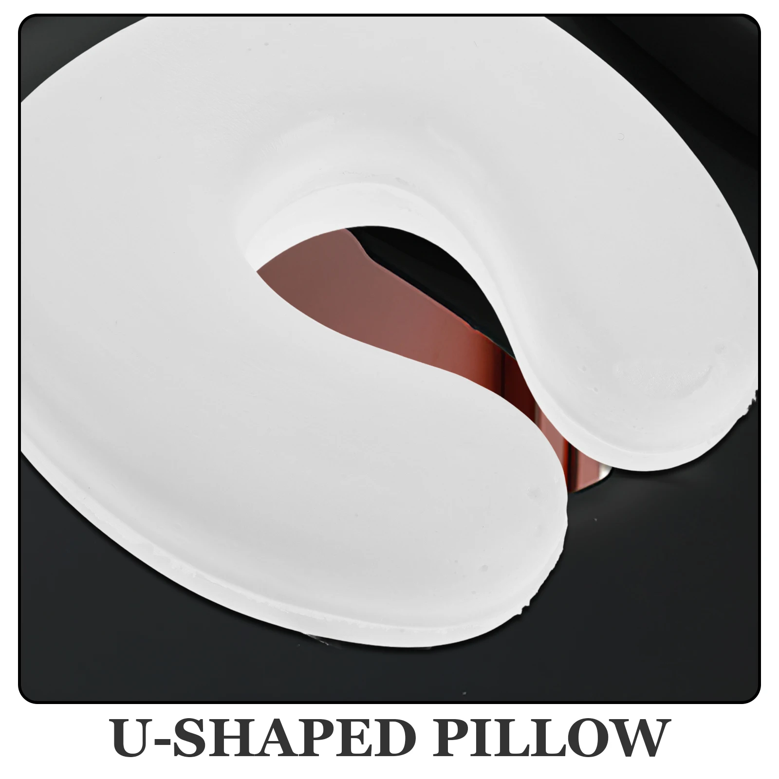 

U-Shaped Face Cushion Memory Foam Massage Pillow For Beauty Salon Spa Reusable Headrest Face Down Cushion Soft Support Travel
