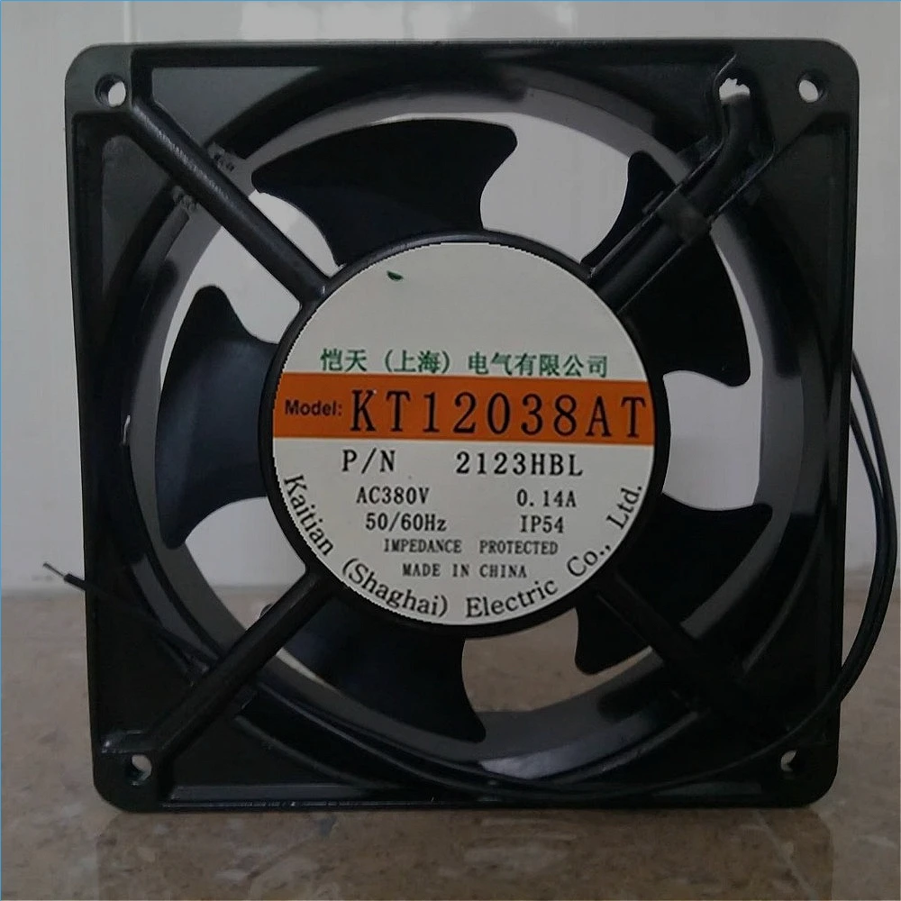 

For KAI TIAN 2123HBL KT12038AT 380V 12038 12CM Cabinet Chassis AC Fan