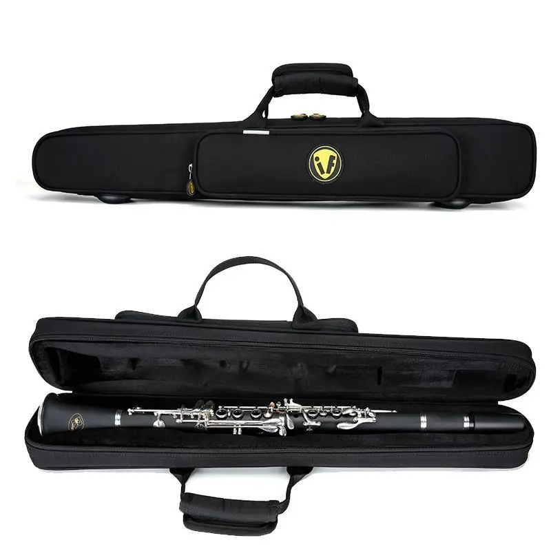 BB Clarinet Bag Waterproof Single Shoulder Backpack Lightweight Carrying Clarinet Case Portable Woodwind Instruments Accessories