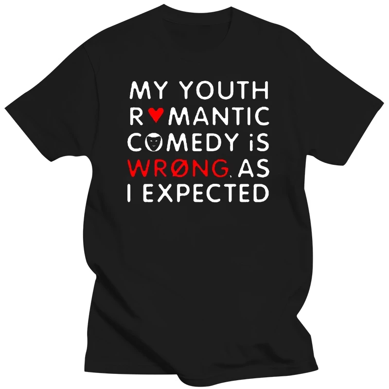 Oregairu My Youth Romantic Comedy Is Wrong Anime Manga T Shirt Tee New T Shirts Funny Tops Tee New Unisex Funny Tops