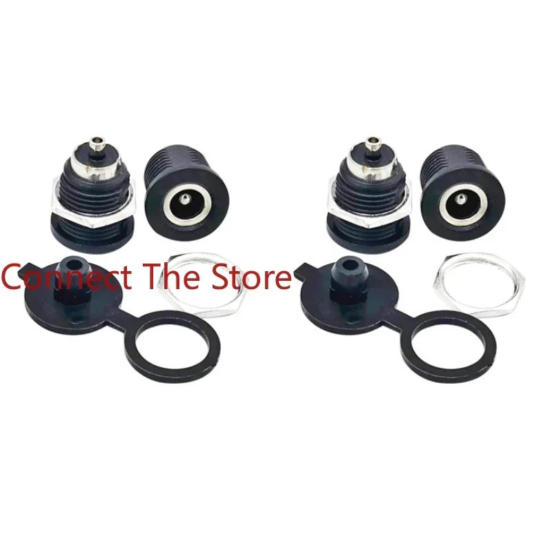 10PCS Offer DC022D Charging Plug With Dust   Socket  Power  5521 Female Base   Station
