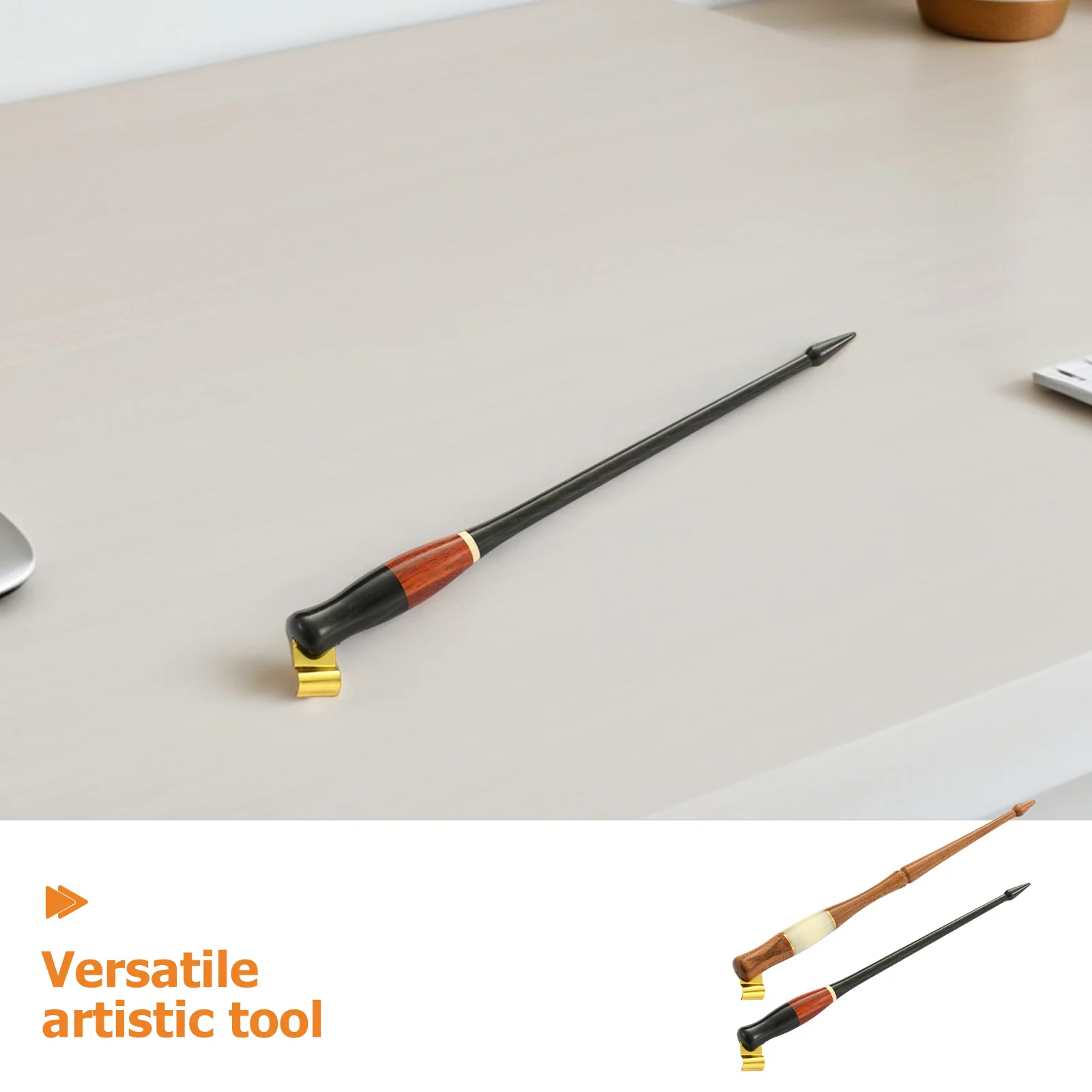 2 قطعة قبضة مريحة حامل قلم خشبي مائل شفة قابلة للفصل مثالية للكتابة المائلة والرسوم التوضيحية حامل بنك الاستثمار القومي