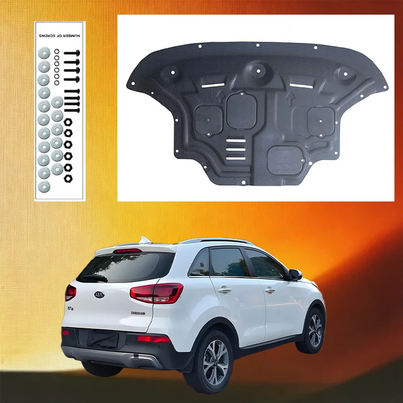 Durable Underbody Protection Engine Skid Plate For  Kia Seltos 2015-2019 1.6L 1.6T 2.0L  High Quality Engine Shield Car