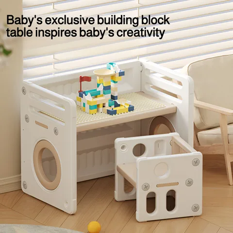 Детский учебный стол и комплект стульев для дома, небольшой письменный стол, детская мебель для детского сада, специальный игрушечный стол для рисования и письма топ 12 таблица активности - №3