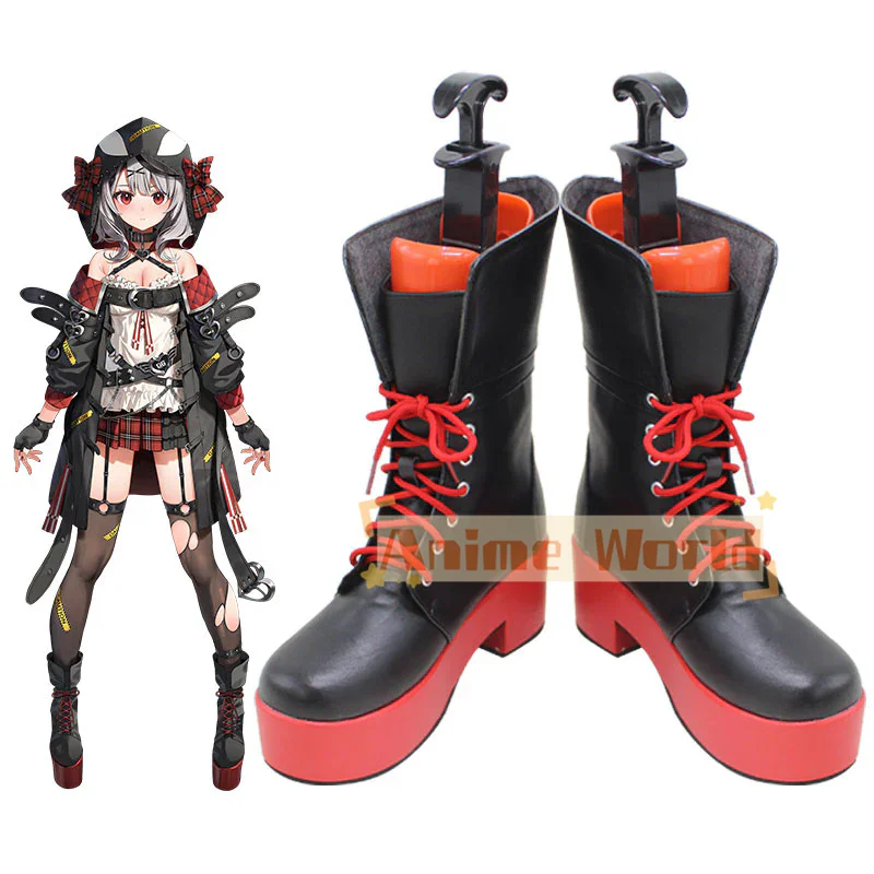 Hololive Virtual YouTuber Sakamata Chloe Cosplay Shoes Halloween Carnival Boots Custom Made