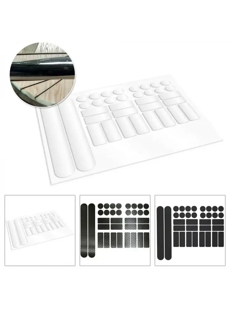 Autocollant de chaîne film de Protection de vélo Film de Protection de cadre autocollant de vélo de montagne en fibre de carbone tout neuf de haute qualité