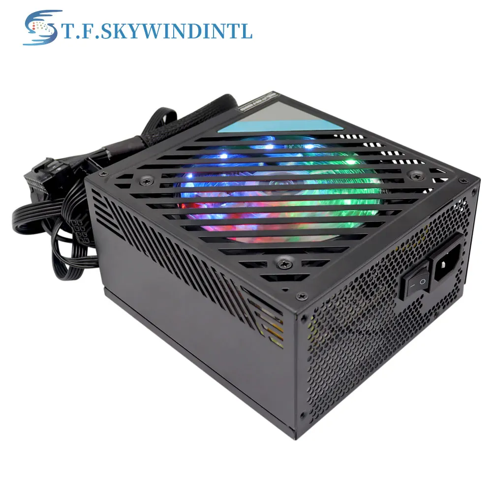 T.F.SKYWINDINTL 700W 750W 80 Plus Gold ATX Computer Power Supply 90-264V PC Source For Gaming Case