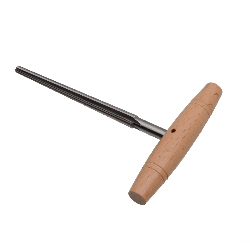 Alésoir de trou de cheville de violon, manche en bois conique 1:30 pour pièces d\'outils Luthier