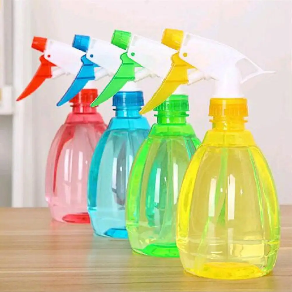 500ml Water Spray Bottle Plastic Household Watering Can Garden Plants Flower Pot Large Capacity Spray Bottle Irrigation Supplies