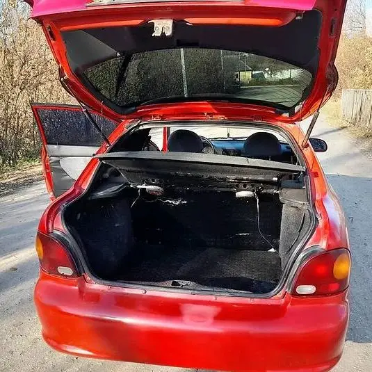 Auto Struts With Springs For Hyundai Accent Excel I (X3) Liftback 1995-1999 Tailgate Trunk Boot Lift Supports Shock Damper Rod