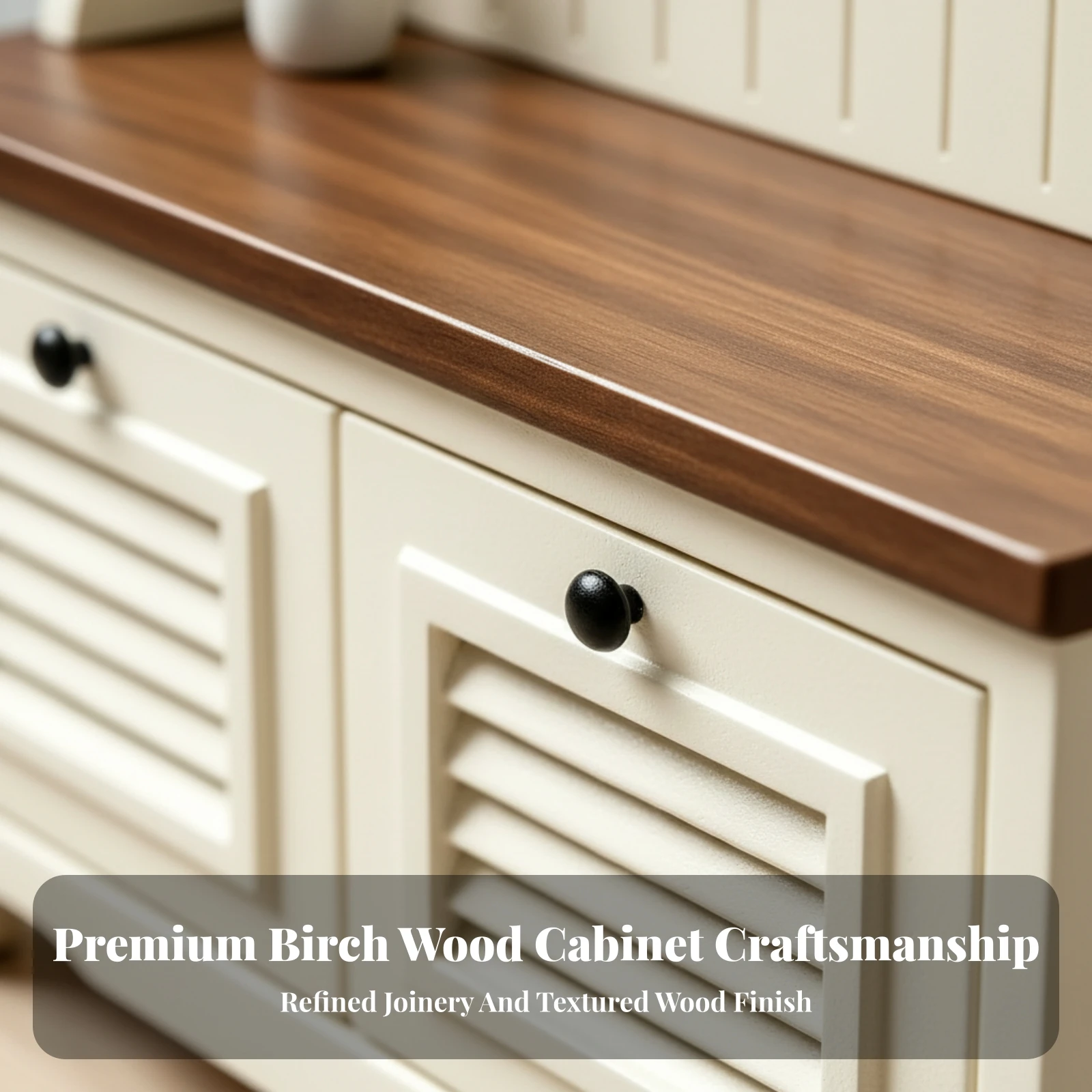 Dollhouse Entry Cabinet Country Miniature Hallway Cabinet Furniture Compact Shelf Multi-Functional for Collectors, Photo Props