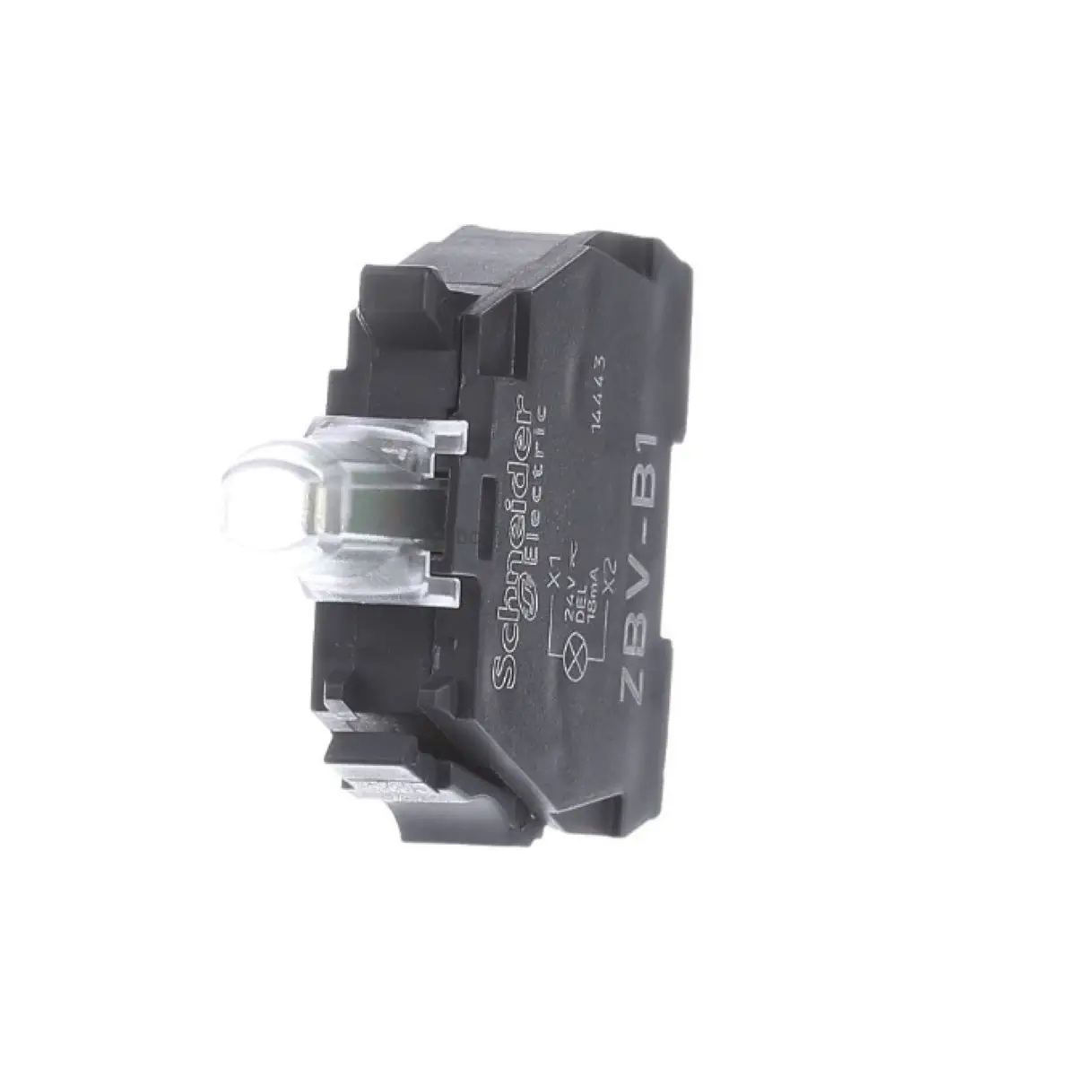 

ZBVB1 Световой блок для головы Ø22, белый, встроенный светодиод, 24 В переменного/постоянного тока