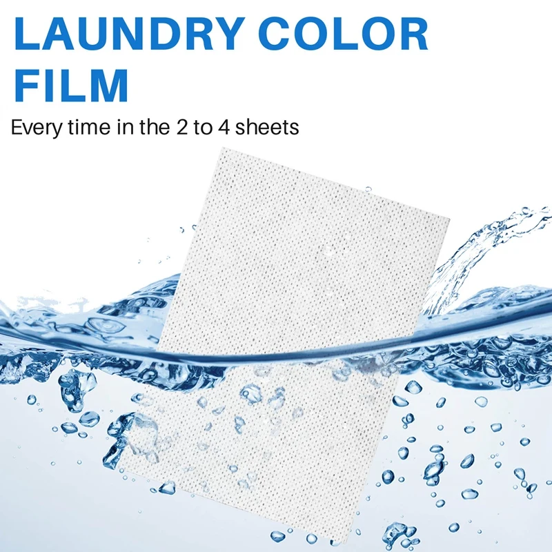 200Pcs Dyeing Cloth Washing Machine Use Mixed Dyeing Proof Color Absorption Sheet Anti Dyed Cloth Laundry Grabber Cloth