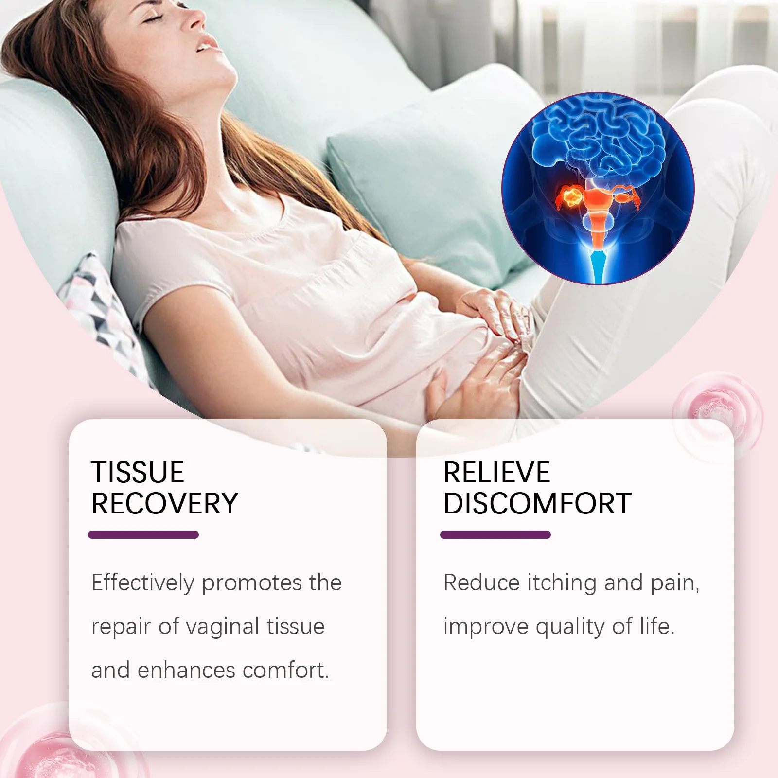 

Female Vaginal Care Cream Vaginitis Relief Vaginal Firming Odor Itching Removal Infection Anti Aging Regulate Menopause Estrogen