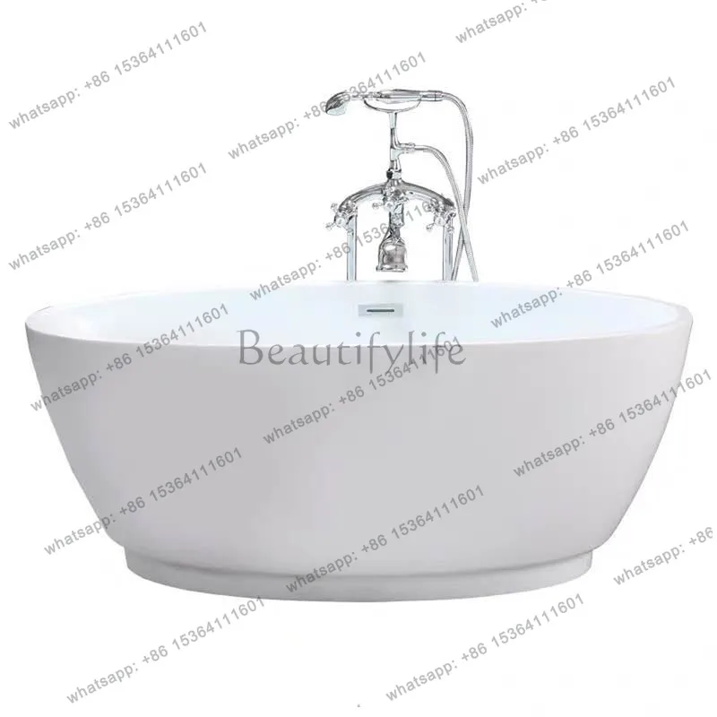 Independent acrylic single adult hotel engineering tooling bathtub simple style