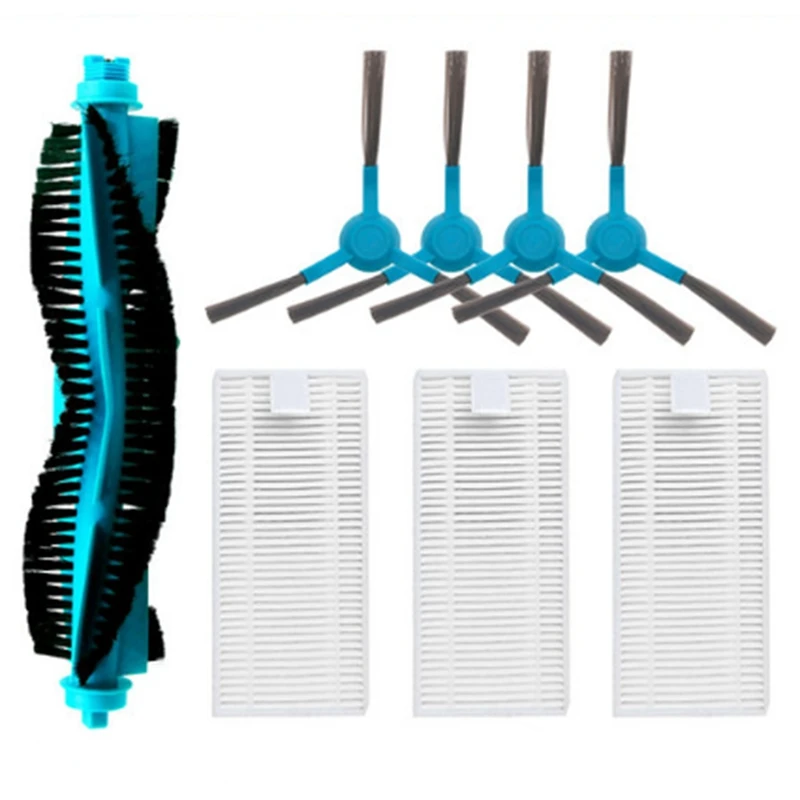 HEPAフィルター付きメインブラシサイドブラシ,Xiaomi掃除機とモップロボットに適しています,スペアパーツとアクセサリー,Viomi VXVC05-SJ