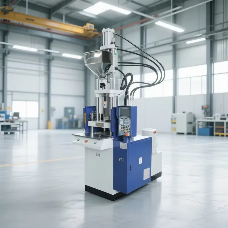 Micro Small 25T Making Plastic Mold Hydraulic Automatic Vertical Feeding Molding Machine