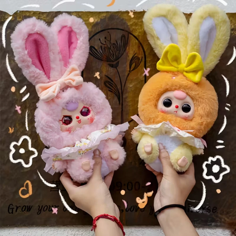 صندوق أعمى لطيف على شكل أرنب صغير من Baby Three، ديكور مكتب لطيف للفتيات، هدية فريدة للأطفال والجامعات #4