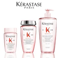 Kerastase Genesis Champú hidraforfiante 80/250/500 ml, antirotura y fortalecimiento, hidrata el cabello, para cabello débil o dañado