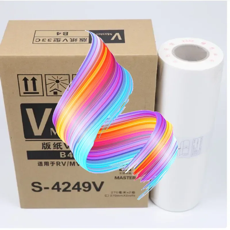 

1 Roll S-4250 Speed Printing Machine All-in-one Machine Paper Master Roll for RISO A4 RZ200 RZ220 230