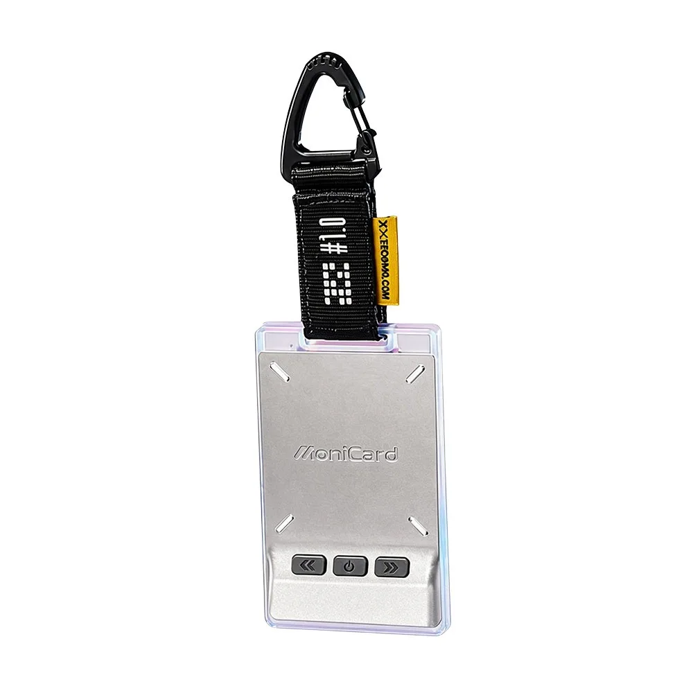 HD Display Magic Card Electronic Pass Badge Rechargeable GIF Screen Electronic Pass Badge Desk Display NFC Bluetooth Badge