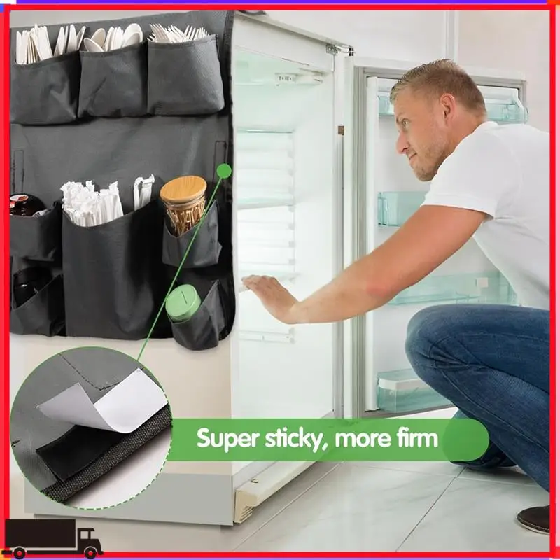 

Мини-органайзер для холодильника премиум-класса над органайзером для хранения холодильника, мини-органайзер для холодильника и хранения вещей в кладовой