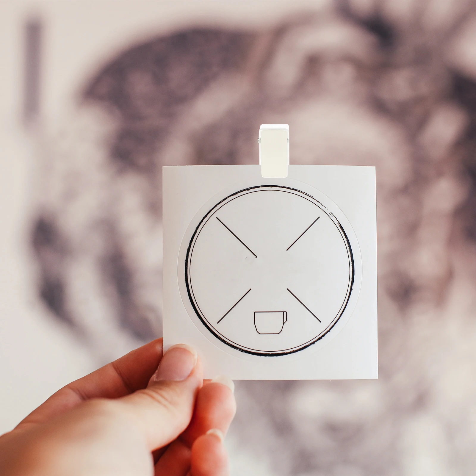 

30 Pcs ID Holder Photo Document Clips Plastic Sticky Spring Badge Quilt Self Adhesive