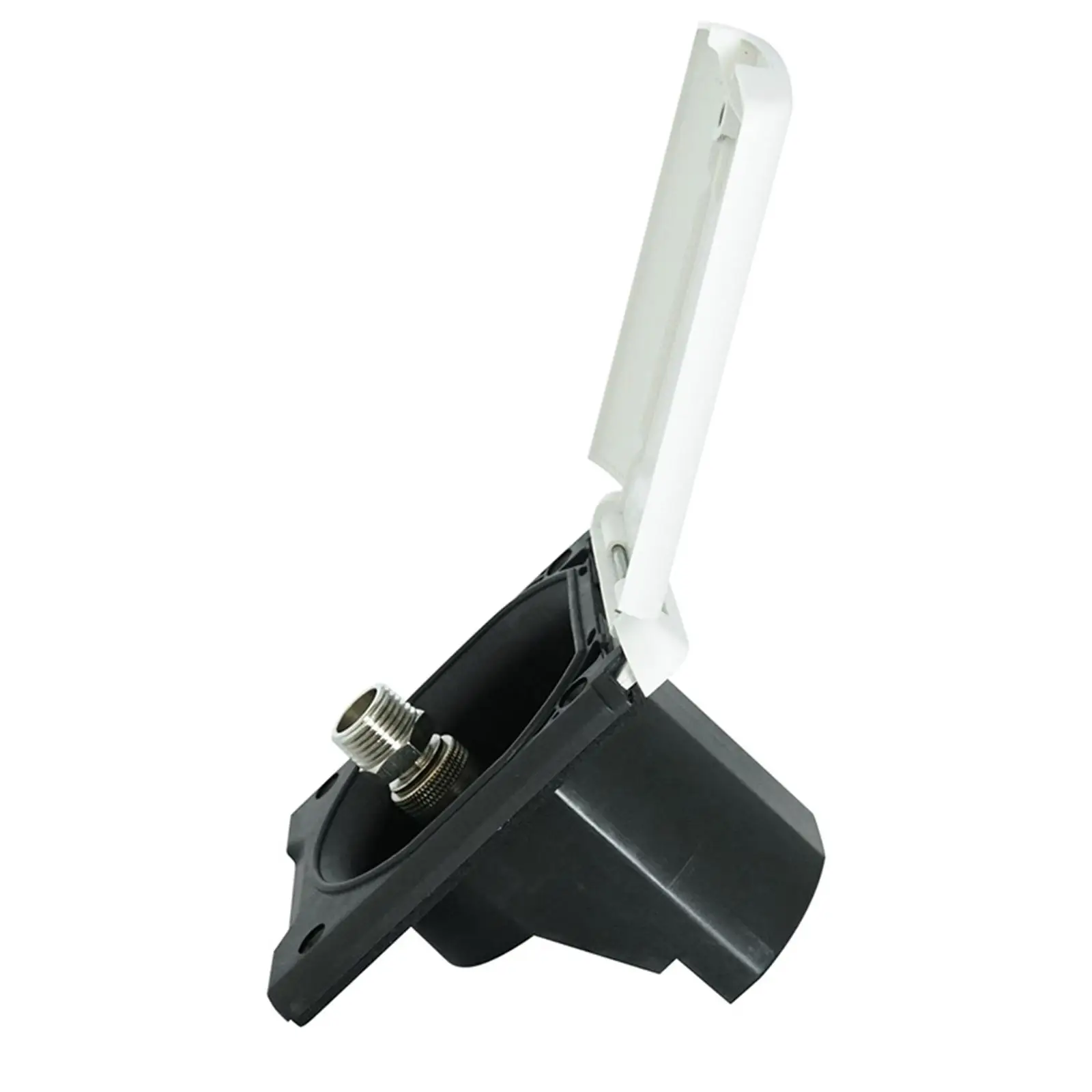 

Marine Boat Motorhome Camper Exterior Shower Box Kit Rotatable Spray Head Hose Weatherproof Faucet for RV Trailer Yacht