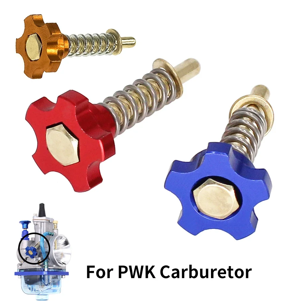 Motorcycle Carburetor Idle Speed Adjusting Screw kit For PWK NSR PWL PE24 PE26 PE28 PE30 KR150 Carbs