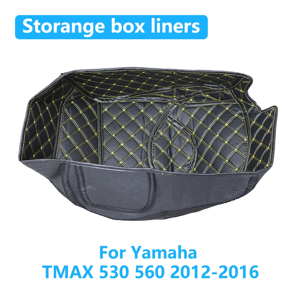 For Yamaha TMAX530 TMAX560 TMAX 530 560 2012-2016 Motorcycle Rear Trunk Inner Cushion Seat Bucket Storage Luggage Box Liner Pad
