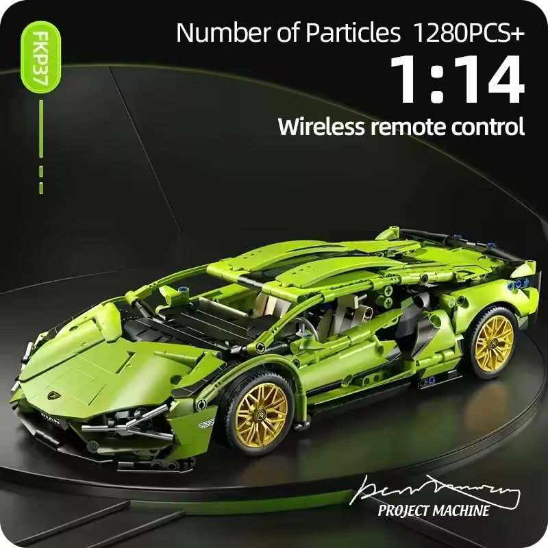 ToylinX Lambo z klocków za $9.64 / ~39zł