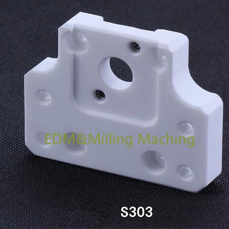 

CNC EDM Wire Cut Machine S303 Upper Isolator Plate Ceramic 13X80X58.3mm For Spark AQ Machine Service