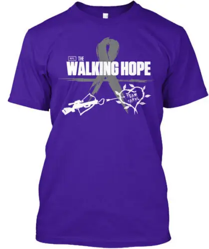 The Walking Hope Rfl 4 Acs Team Caryl Tee T-shirt Made In USA Size S To 5XL