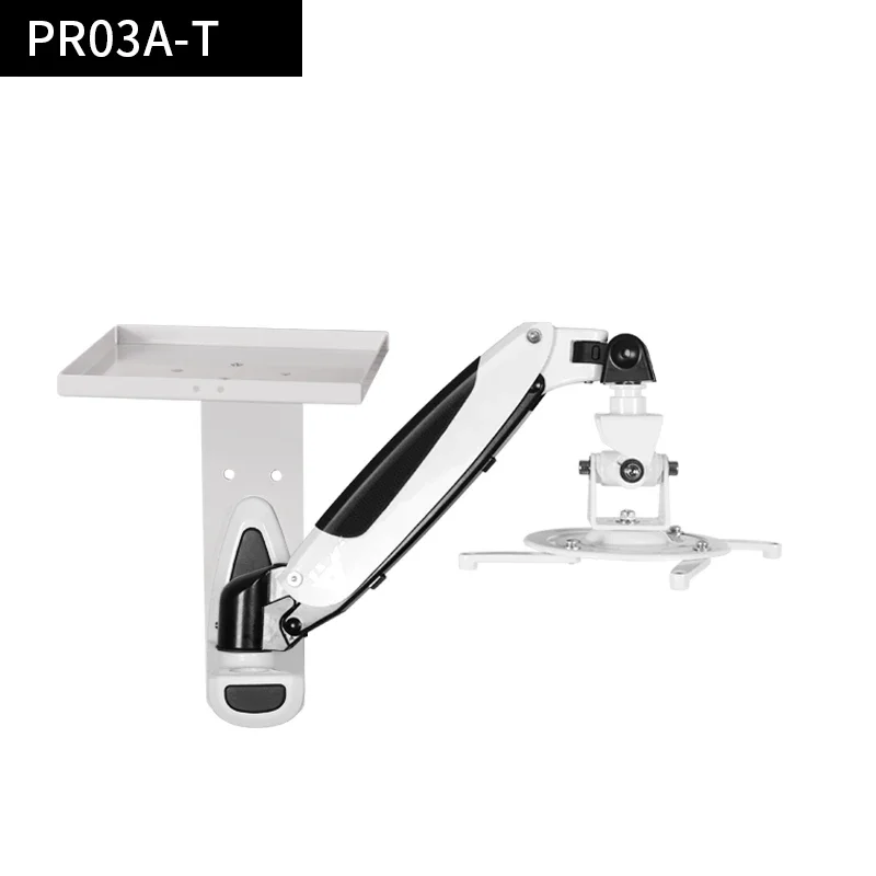 Home Office Projector Bracket Wall Hanging Ceiling General Pneumatic Telescopic Aluminum Alloy Material