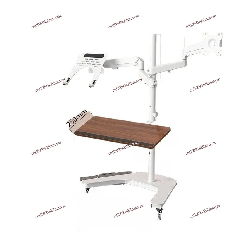 17-32 Inch Monitor Floor Bracket Movable Cart Multi-function Standing Bracket XT03