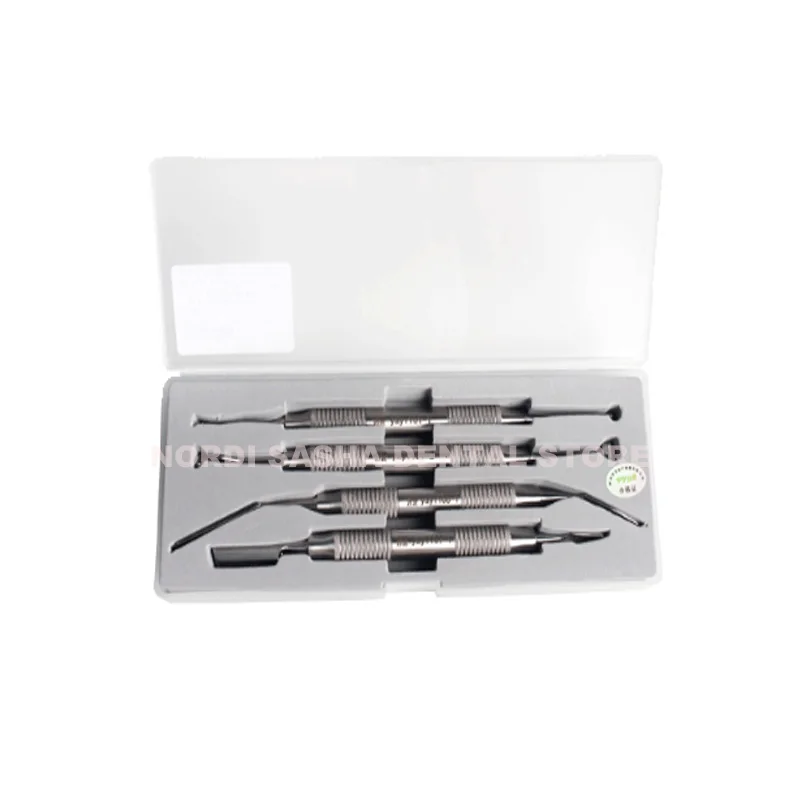 4Pcs/ Set Dental Centrifuge Filling Instrument Set For PRF Box Platelet Rich Fibrin Case Implant Membrane Surgery Bone CGF GRF