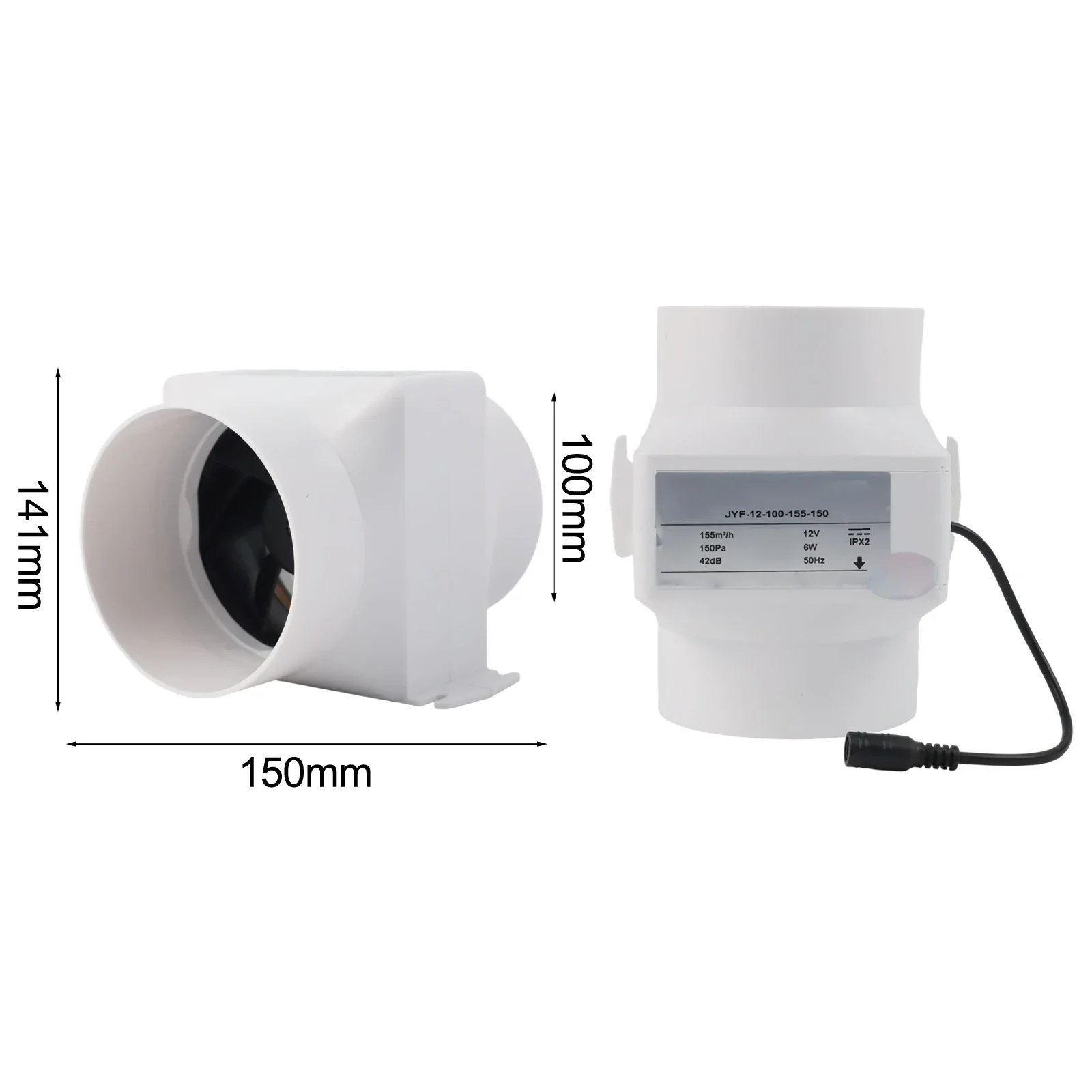 Air Blower Ventilation Fan Pet Rooms Efficient Airflow Robust Construction High Airflow Performance Compatible With Solar Panels