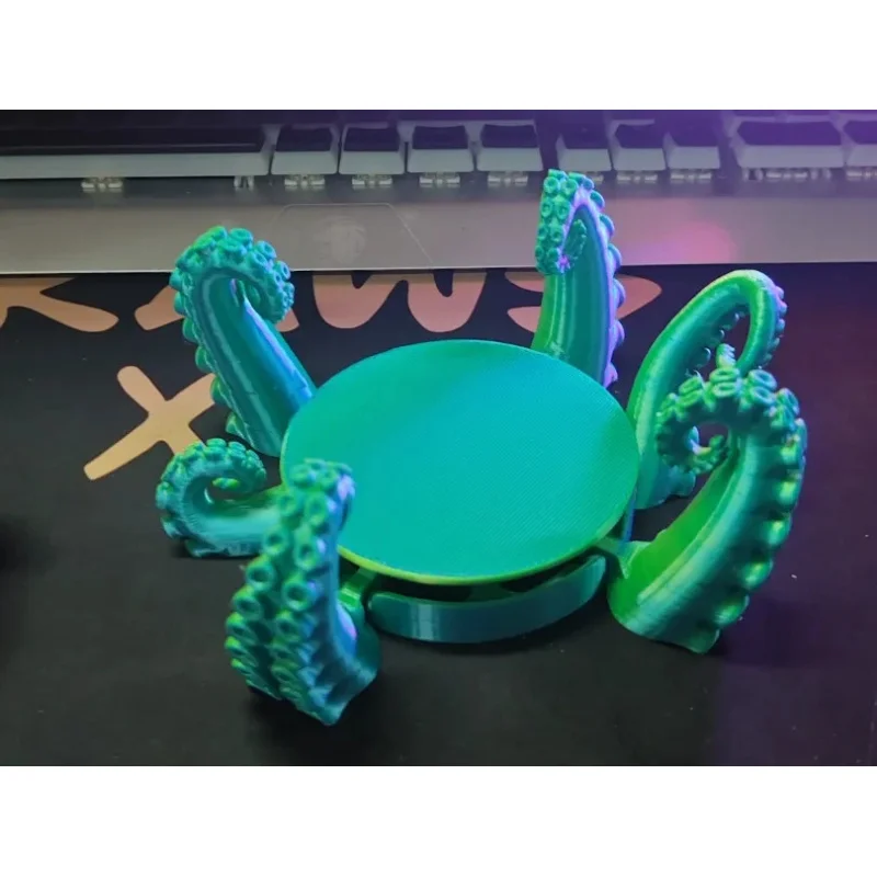 3DPrint المتخصصة الجديدة الأكثر مبيعا هالوين Cthulhu نمط الأخطبوط اللامسة Grippable العملية كوستر