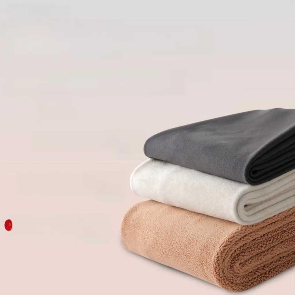 กางเกงขายาวทรงบาร์บี้ ผ้าฟลีซบุขนหนานุ่ม เอวสูง ช่วยยกกระชับสะโพก อุ่นสบาย เหมาะสำหรับฤดูใบไม้ร่วงและฤดูหนาว สำหรับผู้หญิงไซส์พลัส