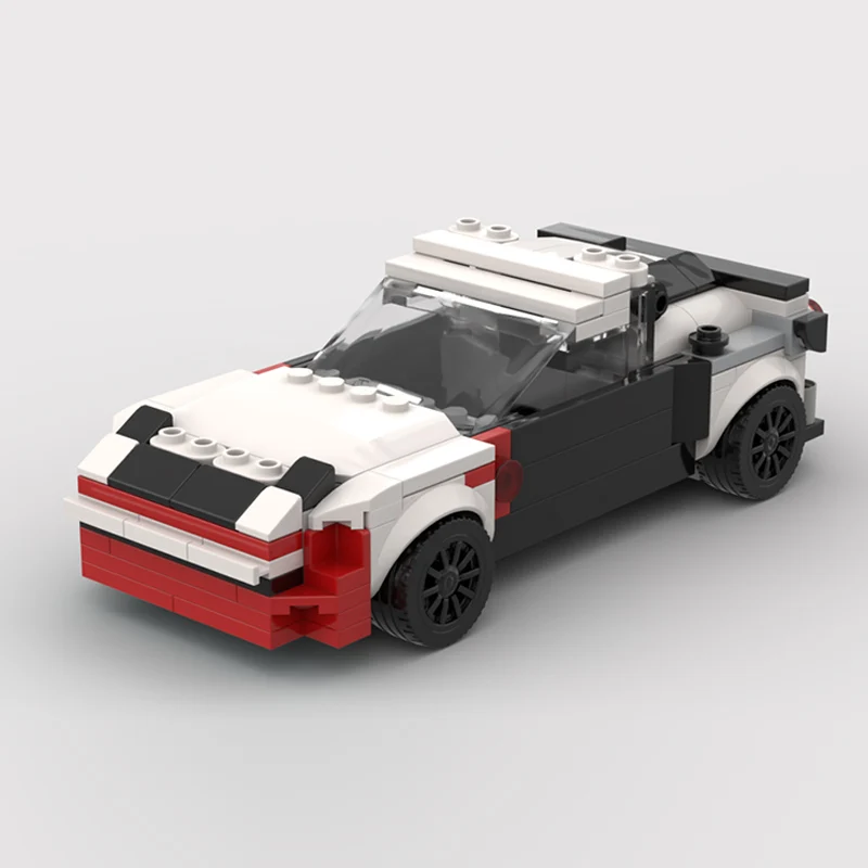 Modello di auto da corsa di velocità MOC Mattoni da costruzione Supercar21 Hypercar Tecnologia modulare Regali di festa per bambini Assemblare giocattoli vestito